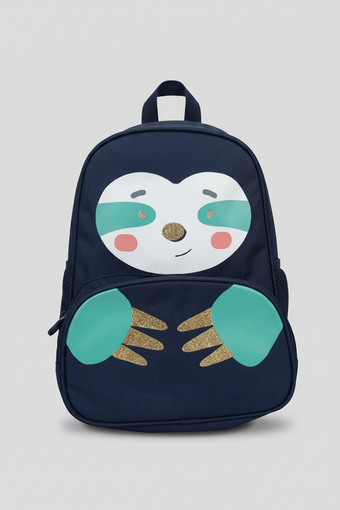 Little Sloth Hug Blue Backpack