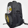 Little Sloth Hug Black Backpack