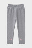 Load image into Gallery viewer, Flower leggings Gray